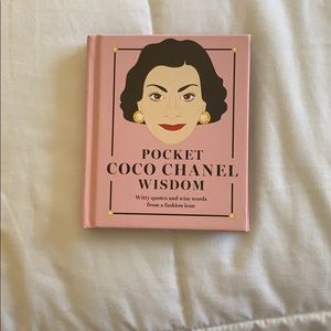 This item is a Coco Chanel wisdom book!